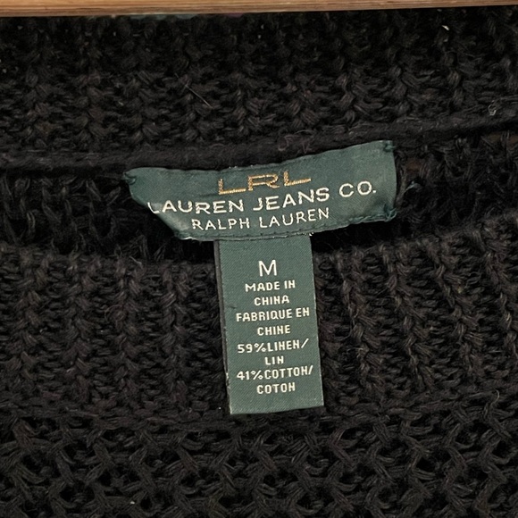 Lauren Ralph Lauren Linen & Cotton Sweater 🧶 - Picture 2 of 3